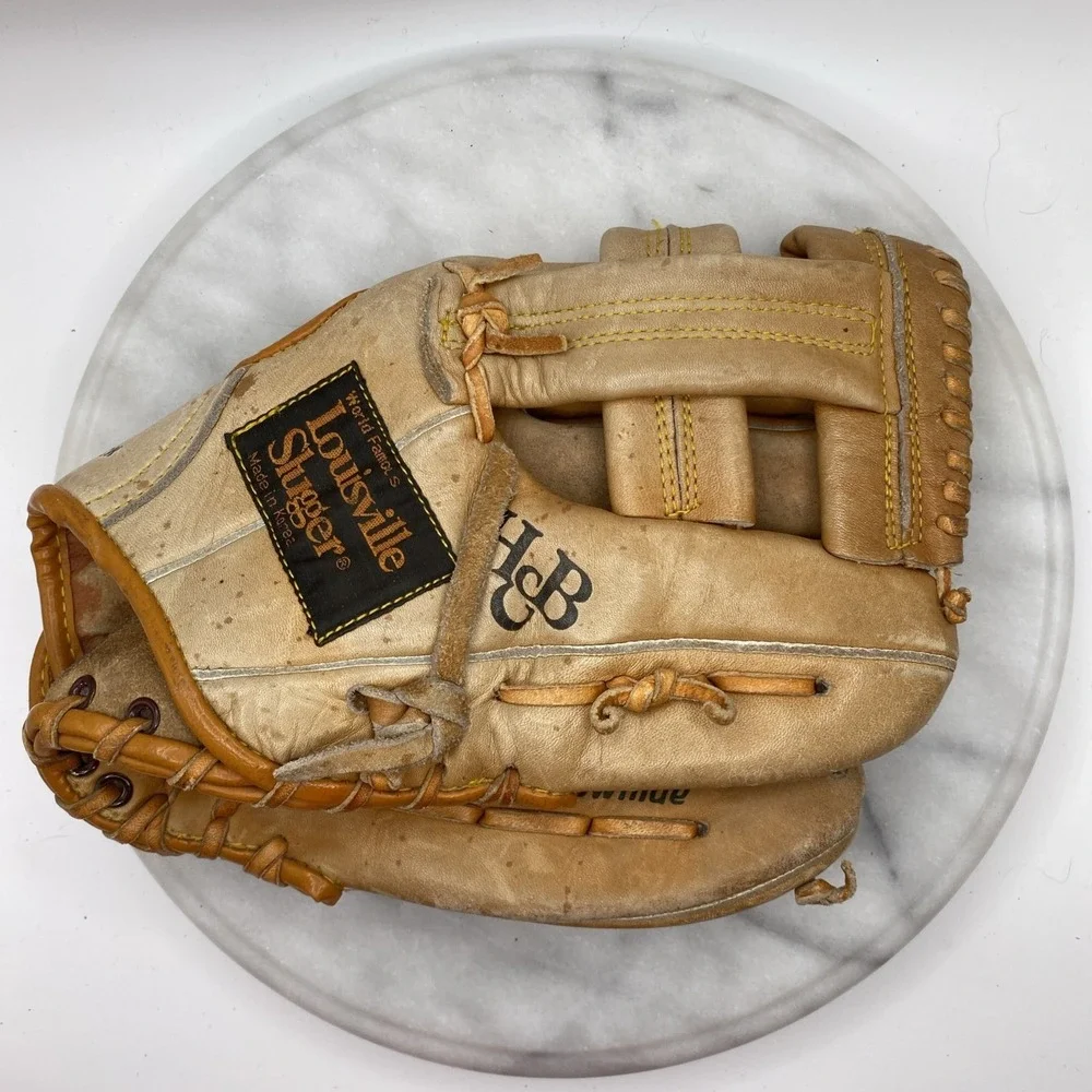 Louisville Slugger LSG44 Glove Graig Nettles Autographed RHT Y4418 Baseball Mitt